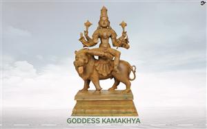 Goddess Kamakhya, Hindu Tantric goddess of desire